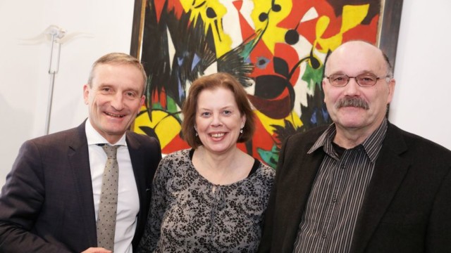 Düsseldorfs Oberbürgermeister Thomas Geisel mit der Botschafterin Ela Rüping Vereinsvorstellung beim OB von Düsseldorf